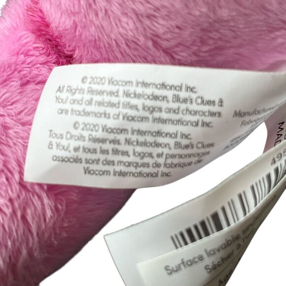 NICKELODEON BLUES CLUES & YOU Peek A Boo Magenta Plush Dog Pop Up Ears - Picture 5 of 12